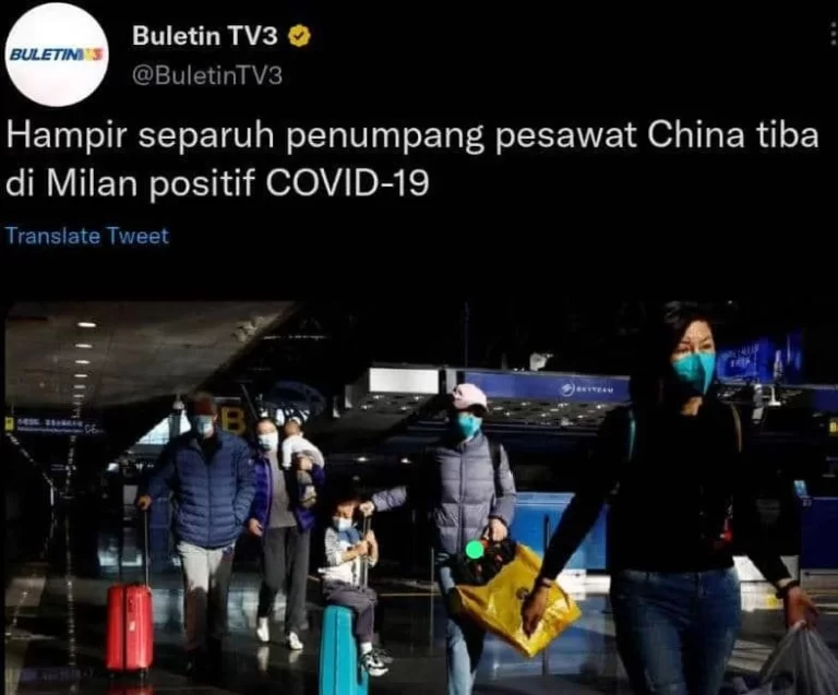 Covid-19 dari China: KKM dijangka kuatkuasakan peraturan baharu