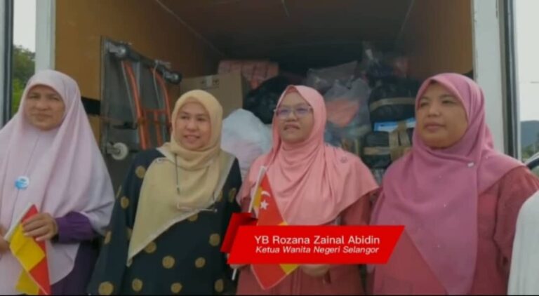 Wanita PKR Selangor gerak misi bantuan banjir ke Terengganu