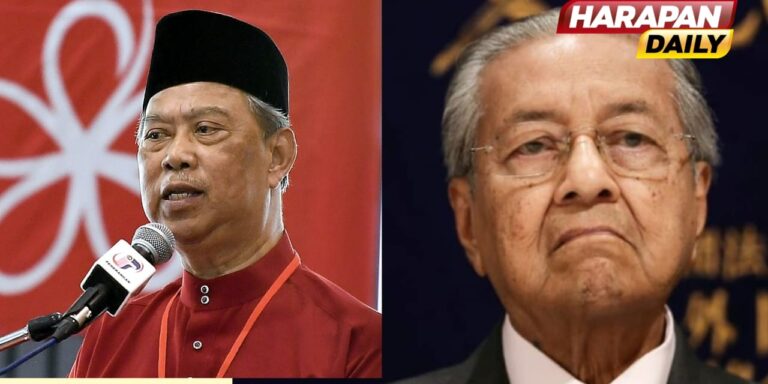 Was Mahiaddin pulling a Mahathir stunt?