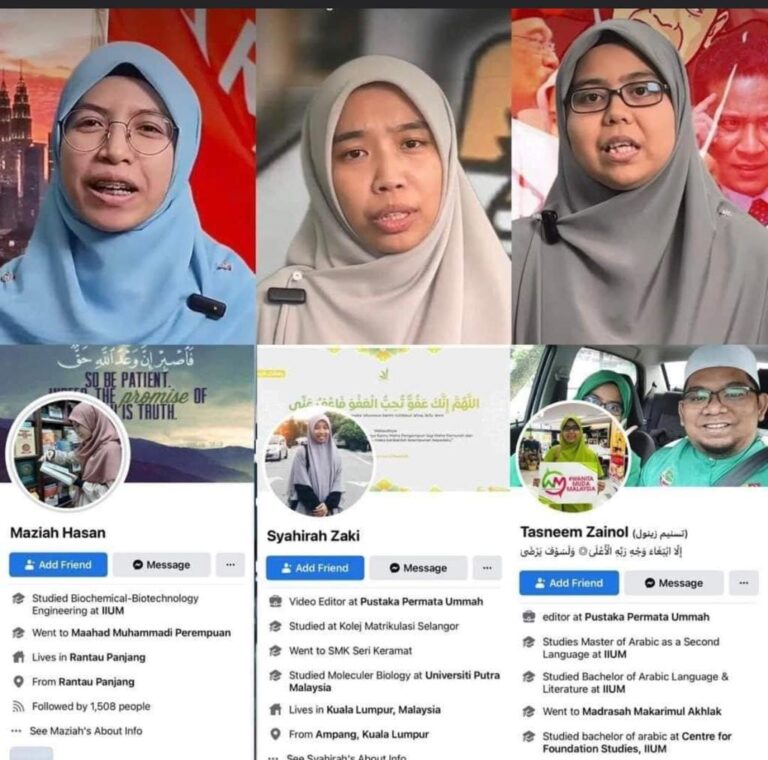 Tiga TikTokers Pas sudah ‘hilang’ dari radar?