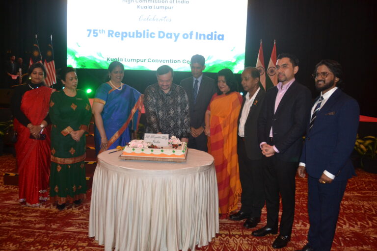 இந்திய தூதரகத்தின் 75-ஆவது இந்திய குடியரசுத் தின விழா கொண்டாட்டம்