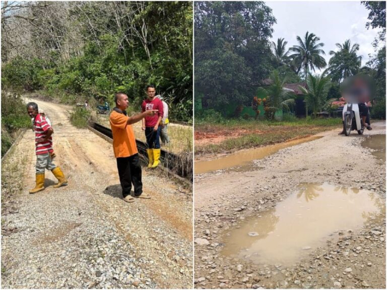 “Kami macam orang bodoh”, Penduduk di Kelantan berang 10 tahun turap jalan tak siap-siap