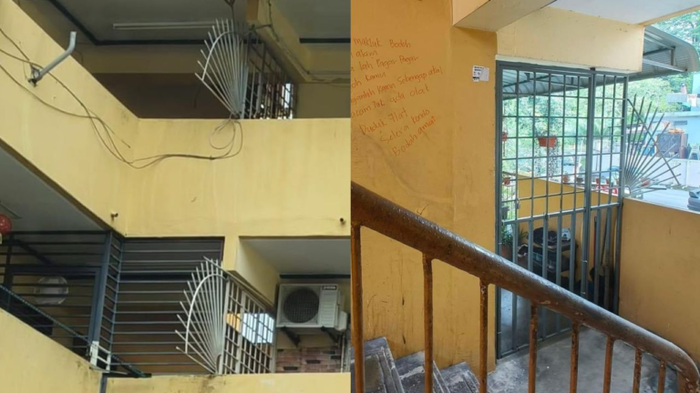 Duduk flat selera kondo, DBKL arah penghuni cabut jeriji halang laluan