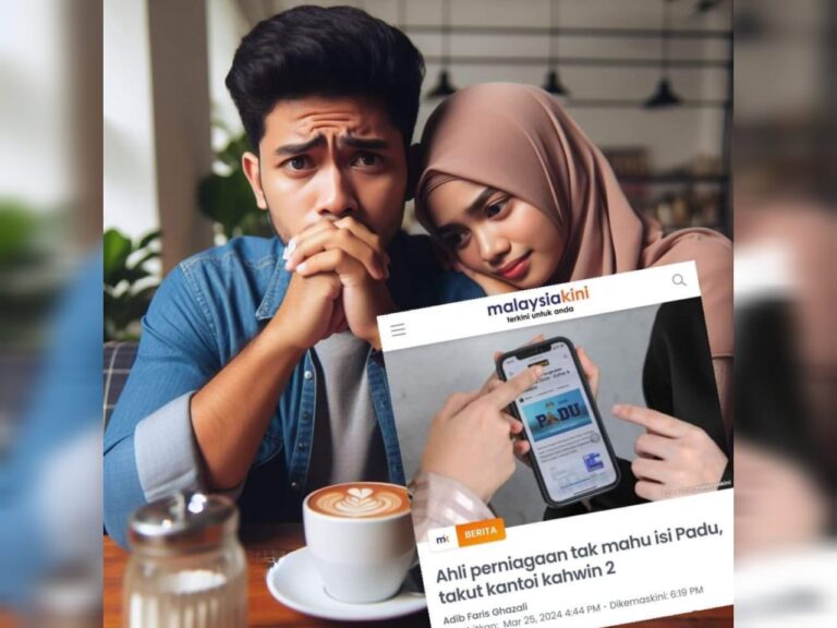 Kementerian bagi solusi buat suami takut isi PADU, ‘confirm’ tak kantoi kahwin 2
