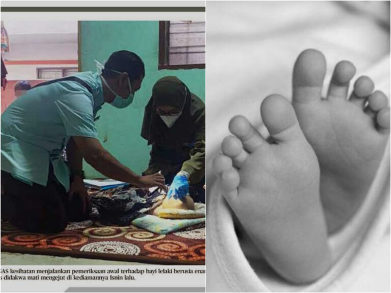 Lelaki disyaki dera anak berlakon menangis ketika rumah didatangi polis