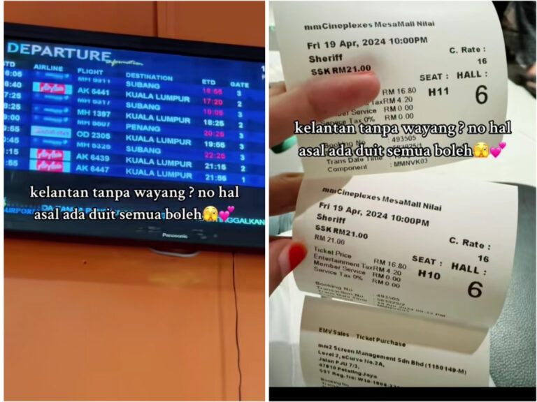 Wanita sanggup naik kapal terbang ke Nilai demi filem Sheriff sebab Kelantan tak ada wayang