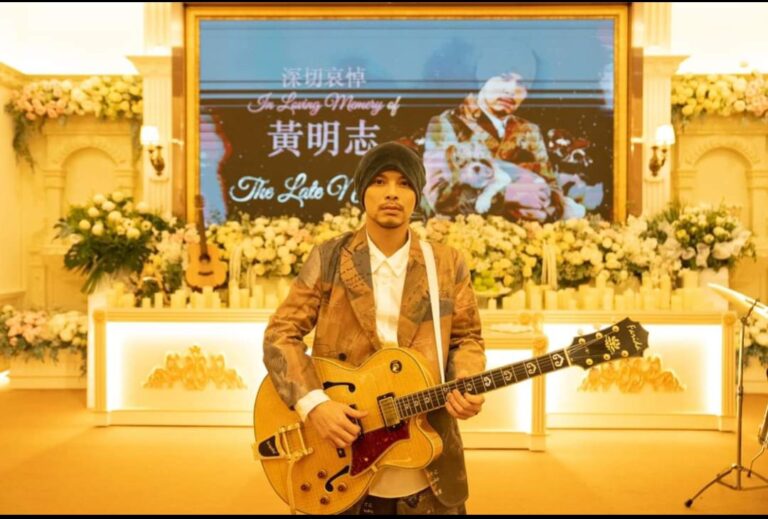 A message behind Namewee’s funeral stunt