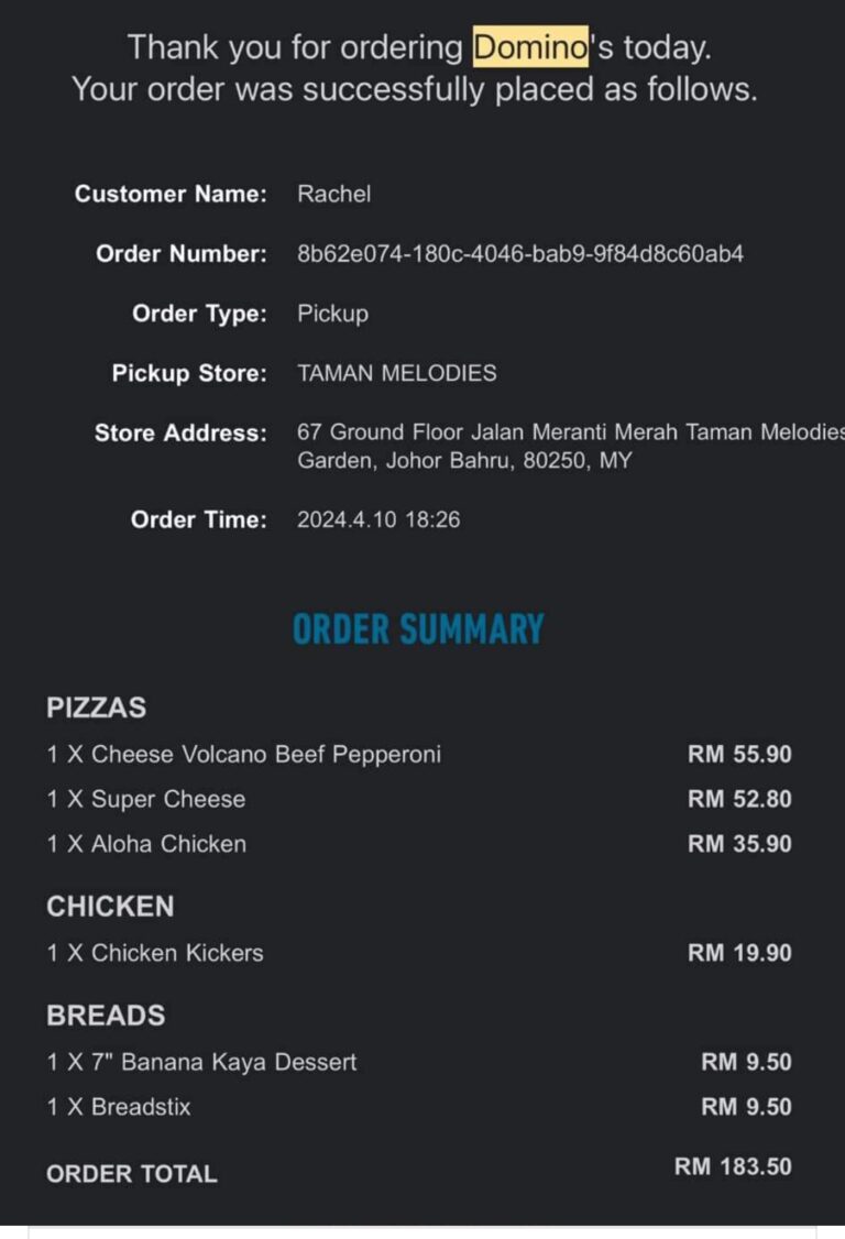 Woman’s week-long wait for pizza goes viral