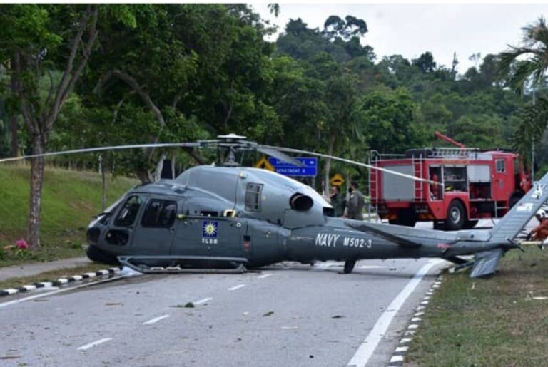 Photo of helicopter in 2021 linked to today’s crash