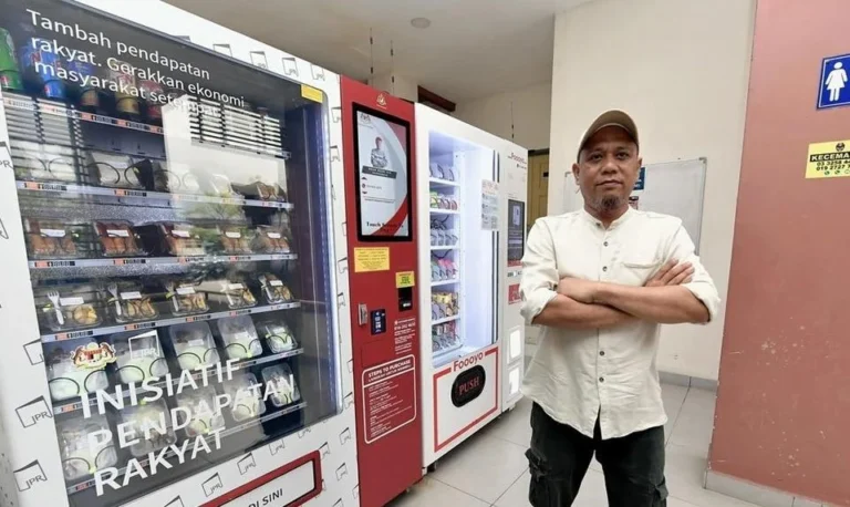 Tak sia-sia jual Menu Rahmah di ‘vending machine’, peniaga terkejut mampu raih RM14,000 sebulan