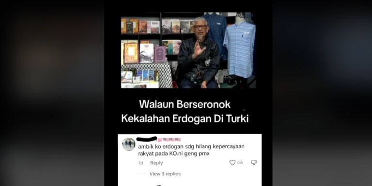 Walaun raikan kekalahan Erdogan yang perjuang Palestin