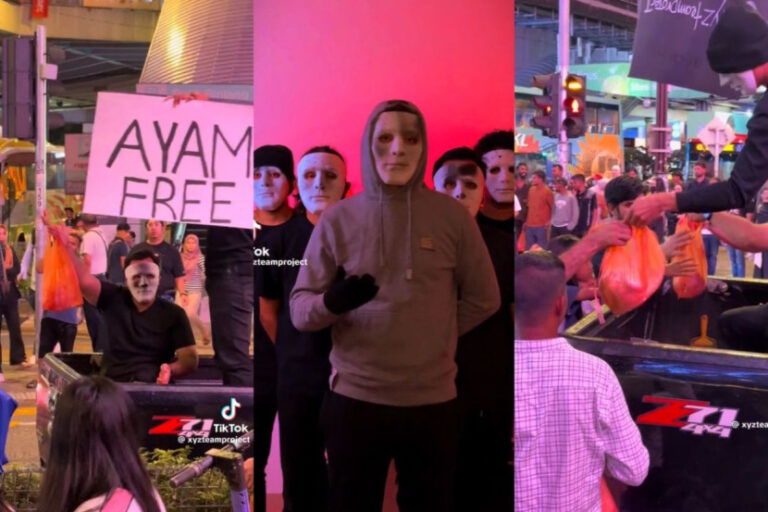 Bikin satu Malaysia heboh, geng pemuda bertopeng buat hal lagi