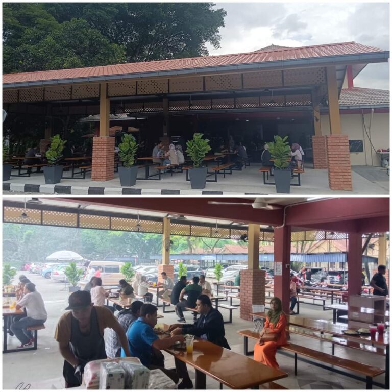 Satu lagi gerai makan berubah wajah, terima kasih PMX!