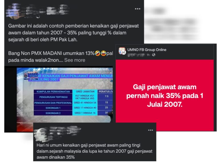 Apa beza kenaikan gaji penjawat awam pada 2007 dan 2024? Fahmi perjelas kekeliruan ramai