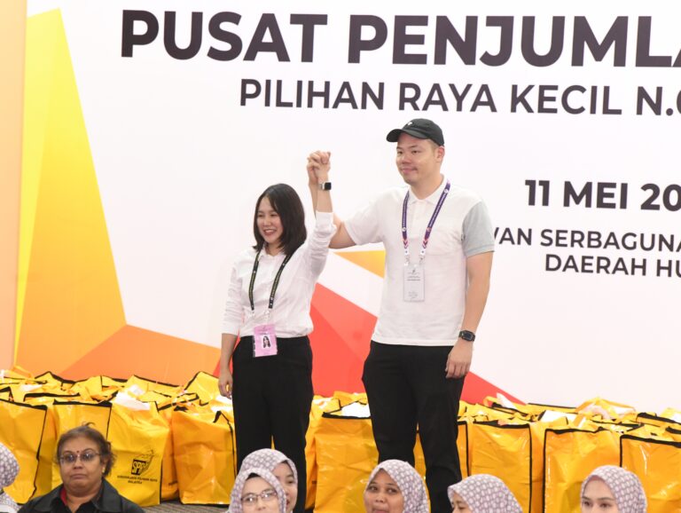 Pang Sock Tao calon Perpaduan Pakatan Harapan (PH) N.06 Kuala Kubu Baharu menang dengan majoriti 3,869 undi