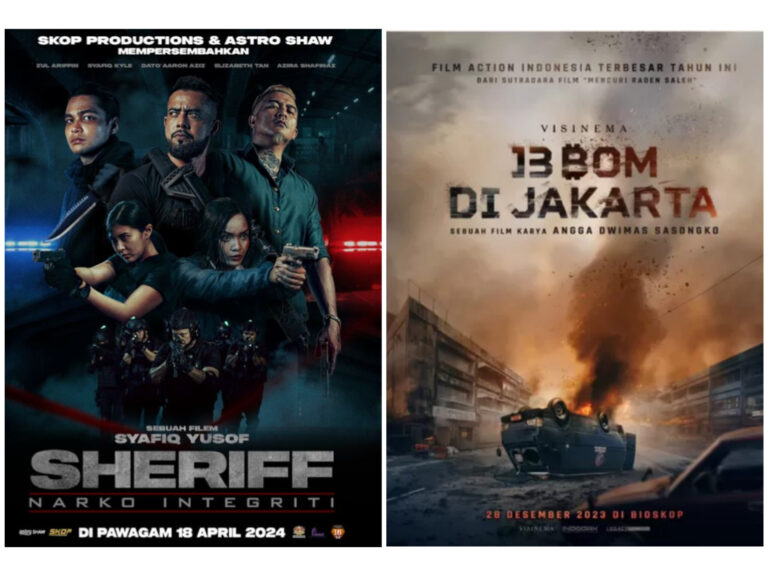 Adegan pembelotan dalam filem Sheriff sama dengan 13 Bom Indonesia