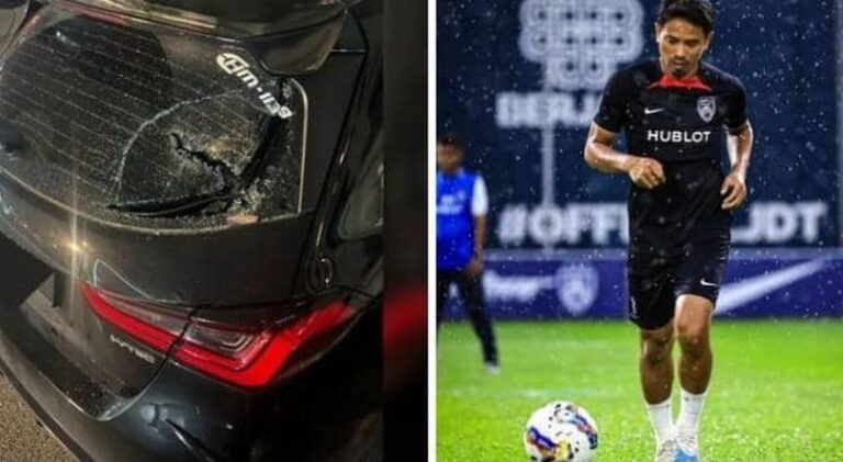 Selepas pecahkan cermin kereta, lelaki bermotosikal tunjukkan ini kepada Safiq Rahim