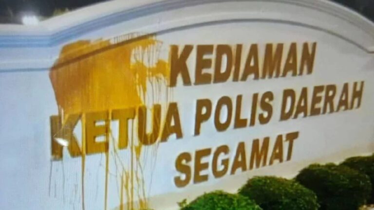 Tular foto tembok rumah Ketua Polis Segamat disimbah cat, ini respon polis