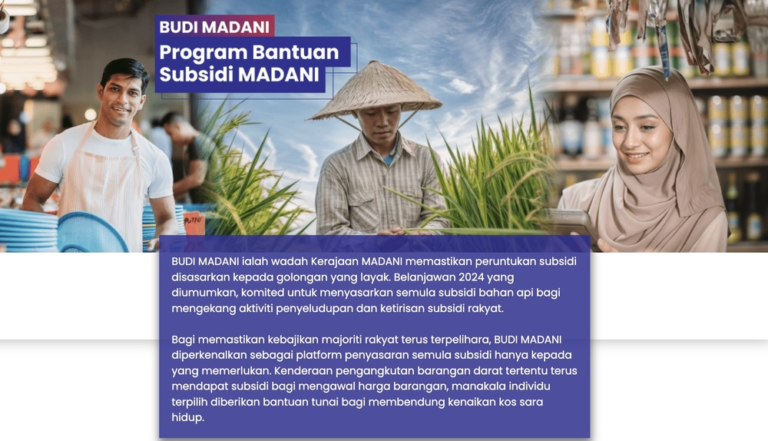 Budi Madani disalur 10 Jun, siapa tiada akaun bank ini cara nak tuntut