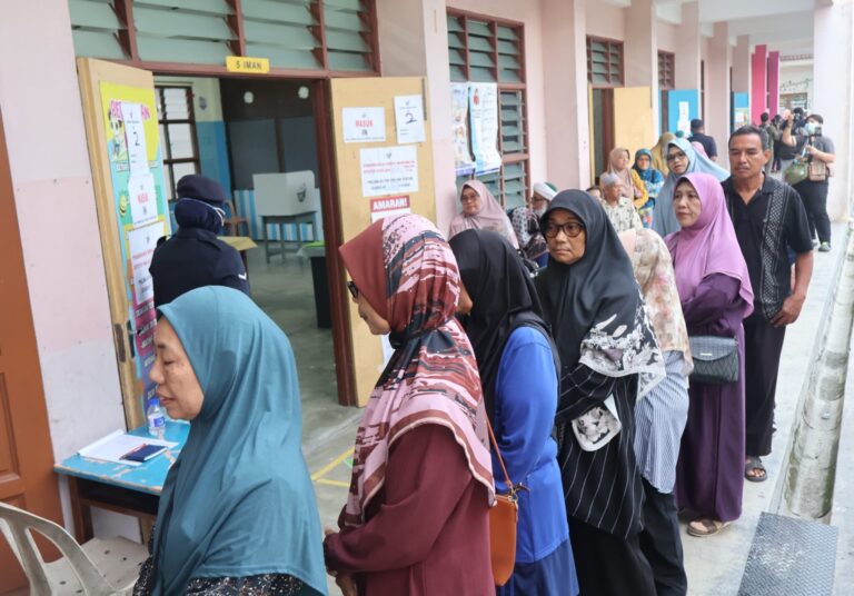 51.32% keluar mengundi PRK Sungai Bakap setakat 3 petang