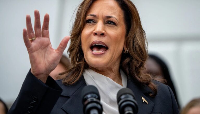 Kamala Harris on strike mode against ‘predator’ Trump