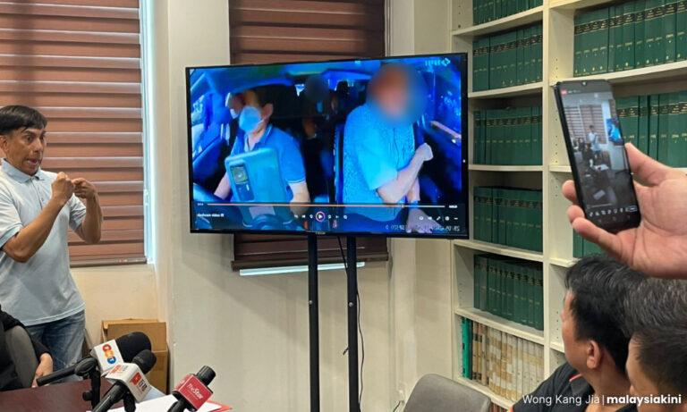 Video : Original ‘footage’ lelaki OKU ditumbuk polis pengiring jadi perhatian