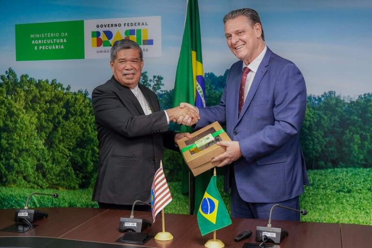 Brazil tempatkan penasihat pertanian di kedutaannya di Kuala Lumpur
