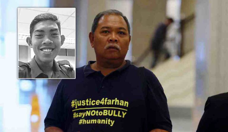 Dah terlambat nak minta maaf, menusuk kata-kata bapa Allahyarham Zulfarhan