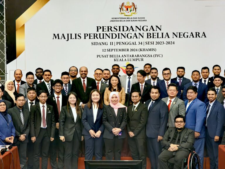 Akta Pertubuhan Belia dan Pembangunan Belia 2007 (Akta 668) merupakan sesi libat urus dan persidangan dewan menghubungkan pimpinan Pertubuhan Belia Negeri dan Kebangsaan dengan wakil-wakil Kementerian dan agensi Persekitaran – KBS