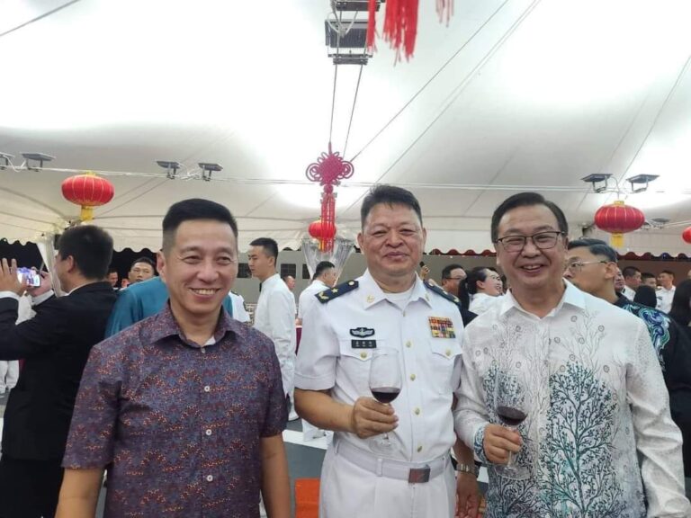 Presiden Gerakan hadiri majlis rai tentera kapal perang China berlabuh, apa kata walaun?