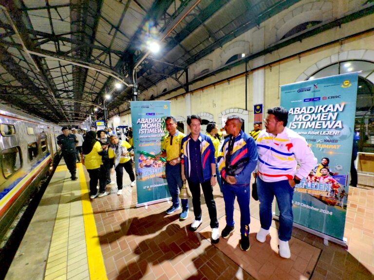 KTMB & YAKEB bawa Lagenda Sukan & Media dengan Tren Khas dekati masyarakat