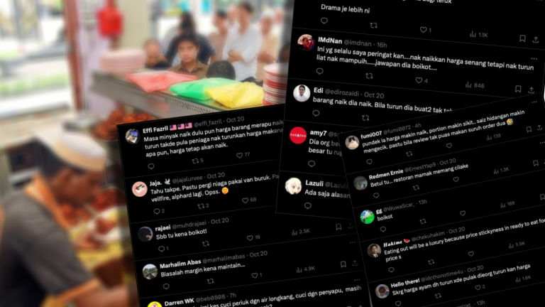 Video : Kedai mamak dan daun pisang mahu naik harga, netizen berang seru boikot