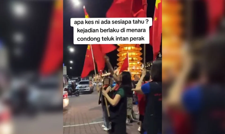 Insiden kibar bendera China, polis sahkan sudah panggil penganjur