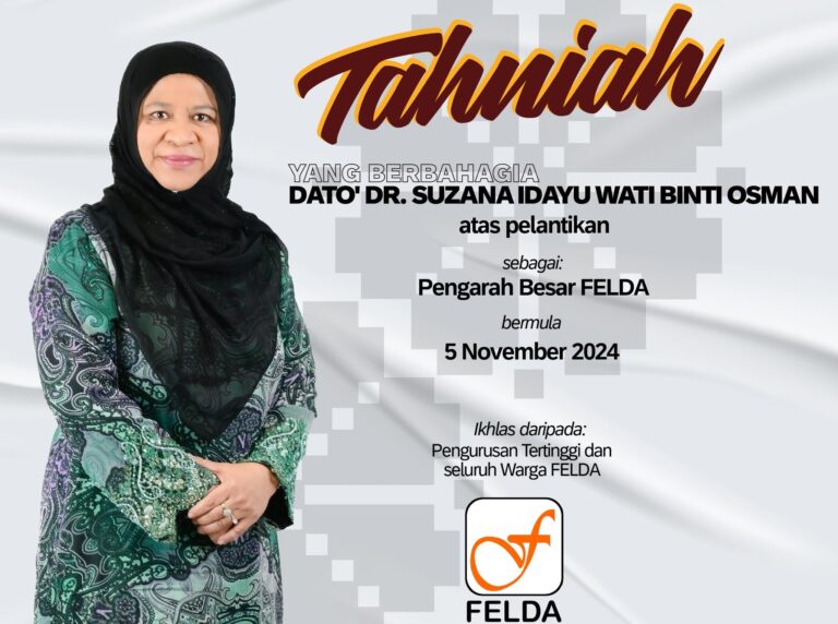 Felda cipta sejarah lantik wanita jadi Pengarah Besar