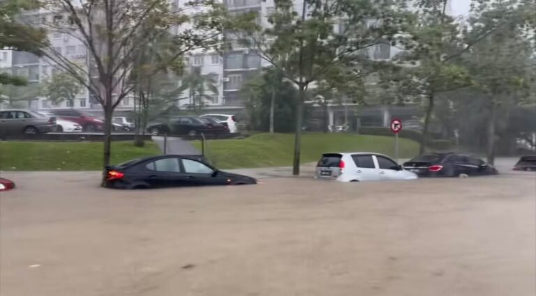 Menteri umum RM1,000 untuk 20 pemilik kenderaan tenggelam banjir Putrajaya