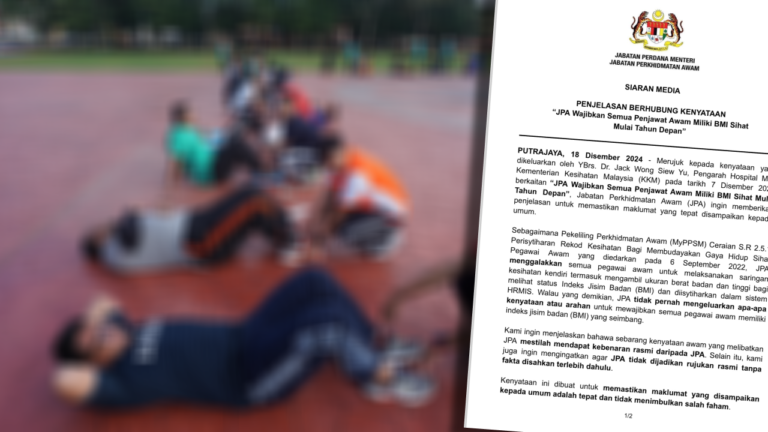 Video : Dakwaan wajibkan pegawai awam miliki BMI seimbang, ini penjelasan JPA