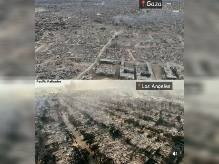Los Angeles kini sudah seperti Gaza