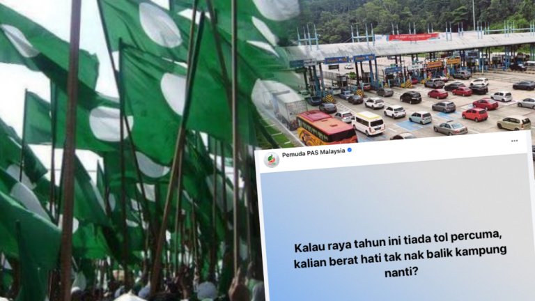 Video : Berat hati balik kampung tiada tol percuma, soalan Pemuda Pas dihujani kecaman