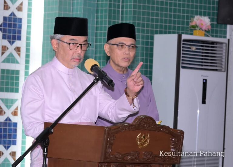 Sultan Pahang titah jangan bahas lagi Titah Adendum, hormat undang-undang