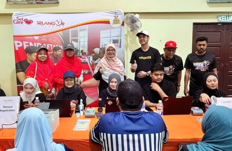FOTO BERITA | Program Selangor Saring Percuma dapat sambutan hangat penduduk Meru