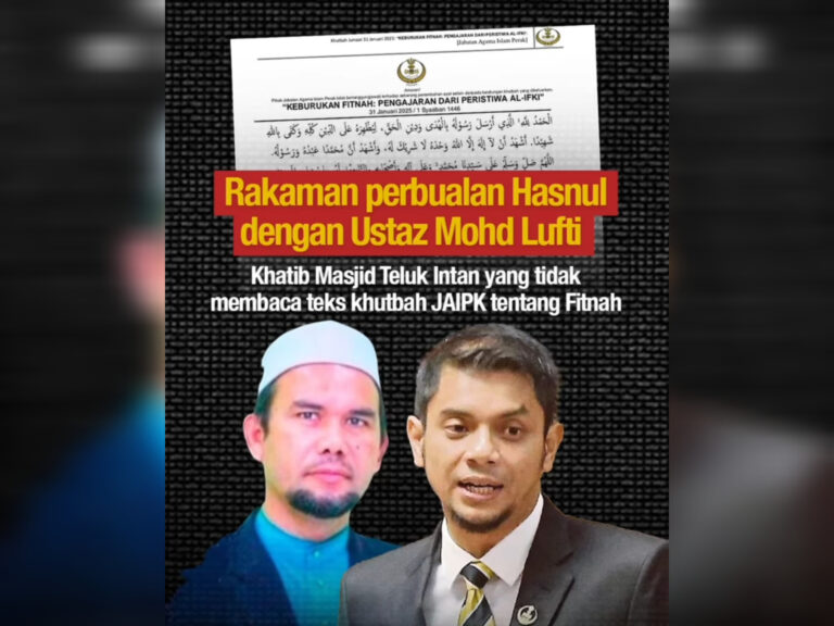 Lepas berbalas laporan polis, Hasnul dedah pula audio perbualan imam masjid