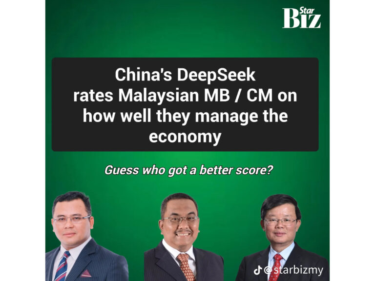 DeepSeek bagi ‘rating’ kepada MB dalam Malaysia, MB Kelantan paling teruk