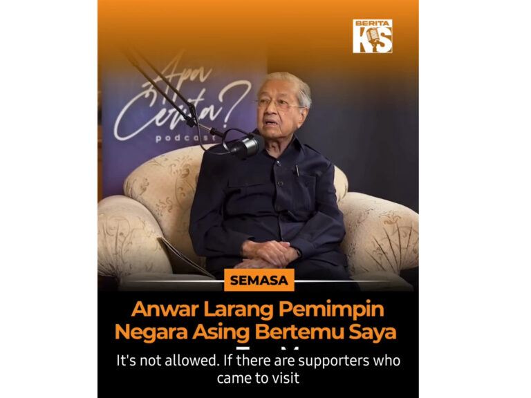 ‘Tak baik bohong, Tun…dosa’ – Setpol Anwar ragu dakwaan Mahathir