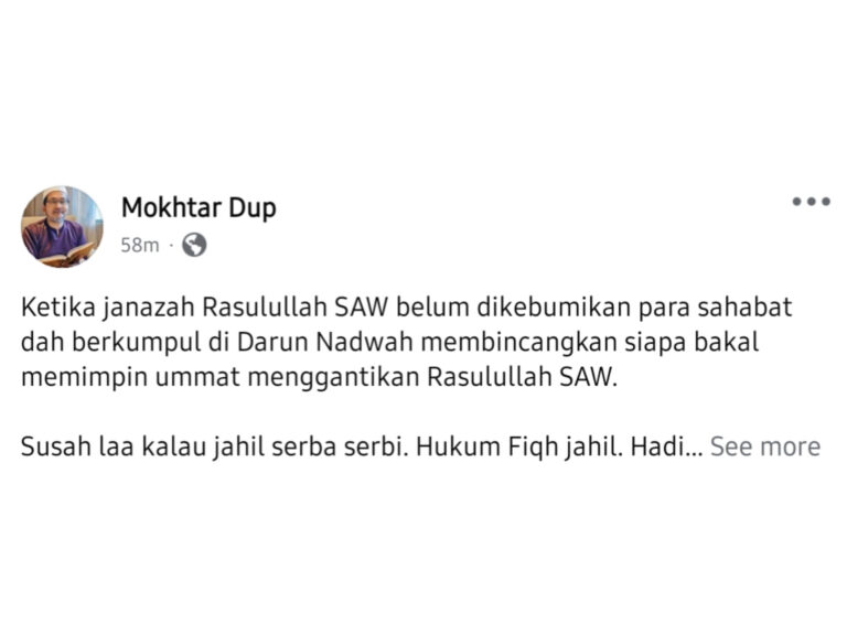 Pemimpin Pas melenting lepas kena kecam tak menyabar nak PRK