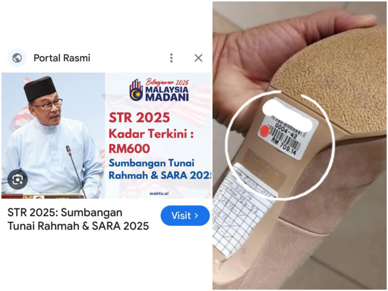 Netizen persoal prof ini selepas dakwa bantuan STR kecil berbanding kasut RM700
