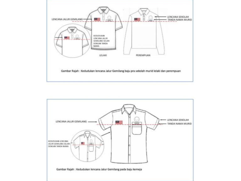 Pemakaian lencana Jalur Gemilang pada seragam murid mulai 21 April