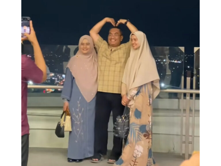 MB Kedah bergambar mesra dengan kedua-dua isterinya tarik perhatian