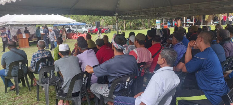 Kampung Kandek, Dabong jadi kampung angkat LKTN