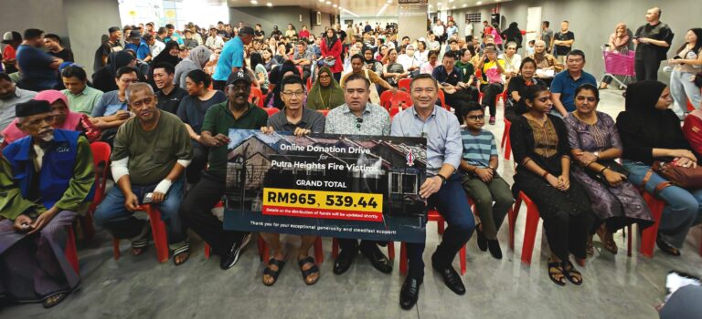 FOTO BERITA | RM965,000 terkumpul Sumbangan Tabung Bantuan Bencana mangsa letupan paip gas – DAP