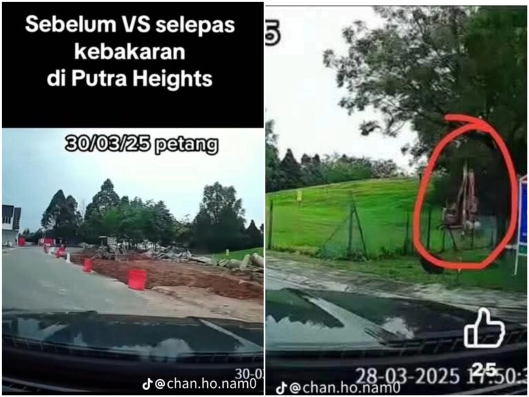 Polis sahkan memang ada kerja korek tanah di Putra Heights guna ‘backhoe’